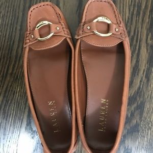 Tan/Brown Ralph Lauren flats 6.5M